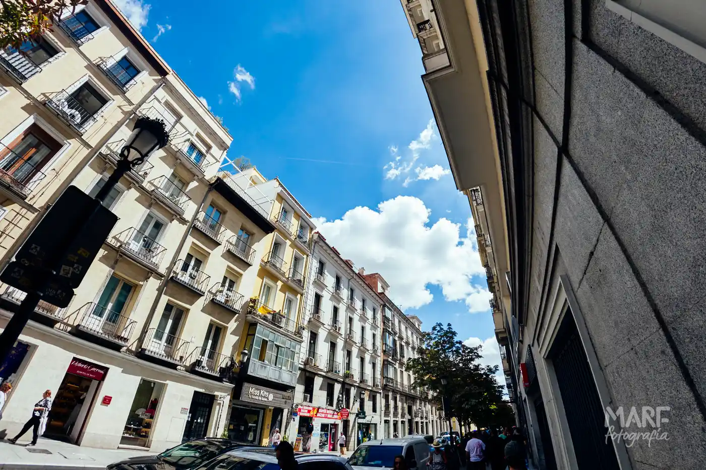 Centro de Madrid, España