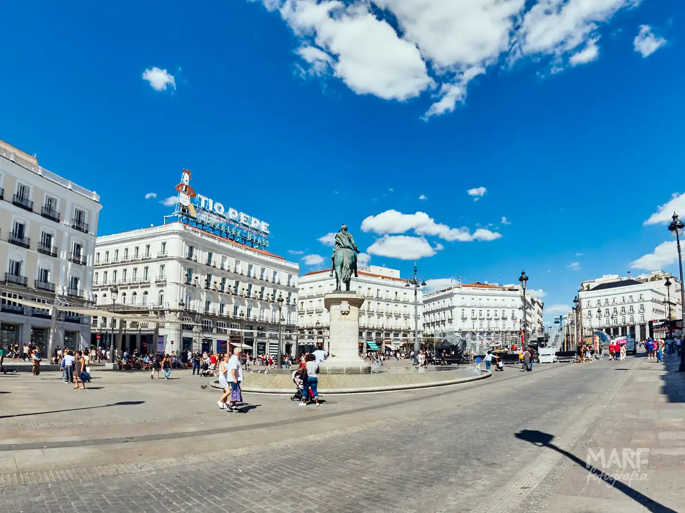 Centro de Madrid, España