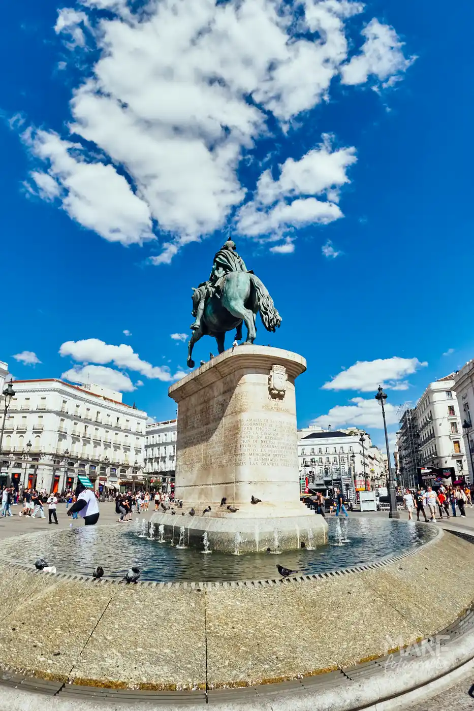 Centro de Madrid, España