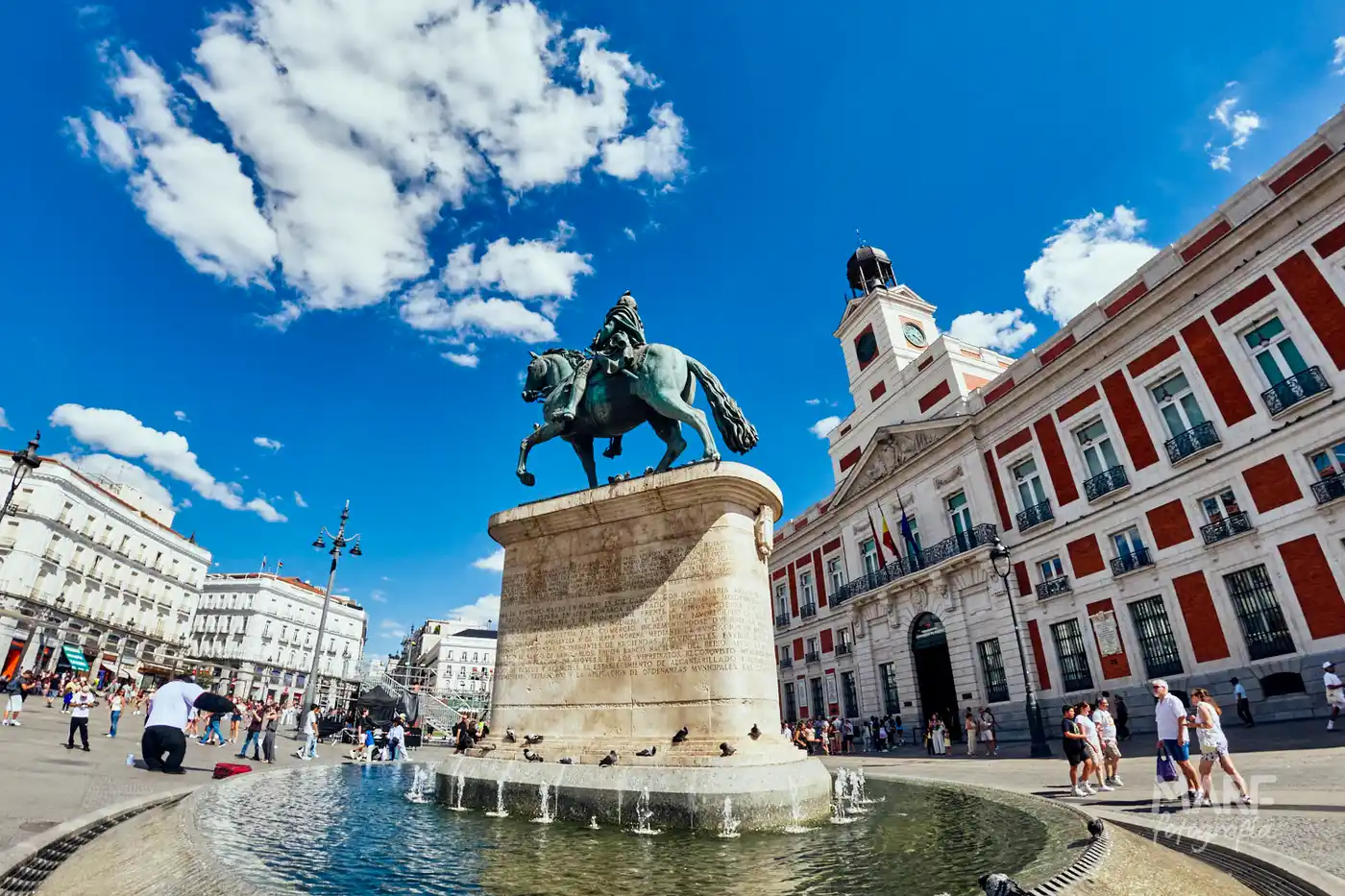 Centro de Madrid, España