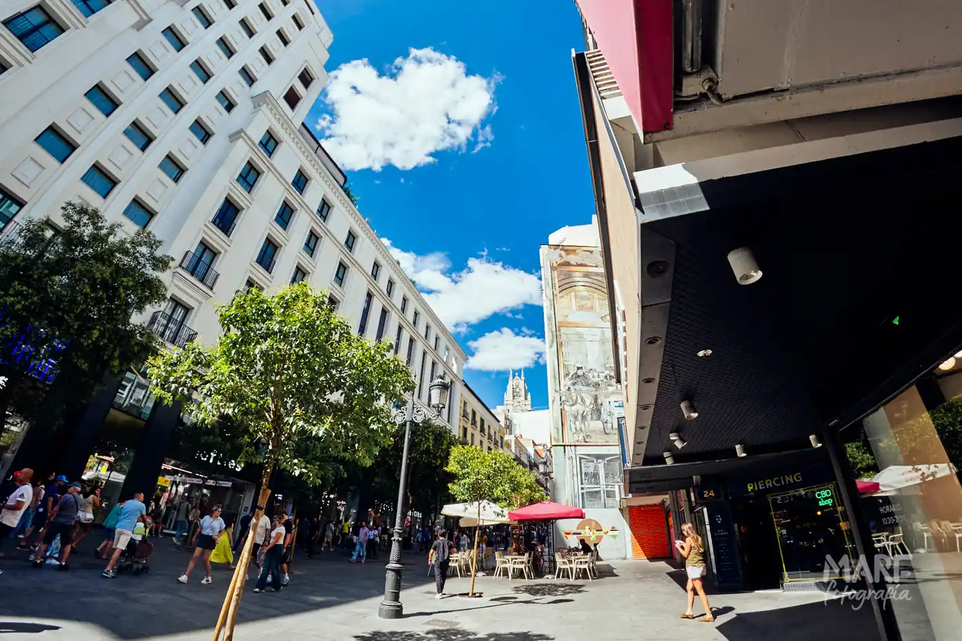 Centro de Madrid, España