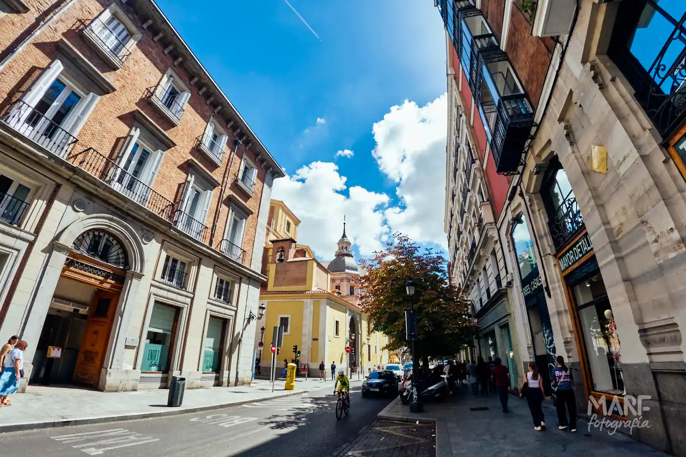 Centro de Madrid, España