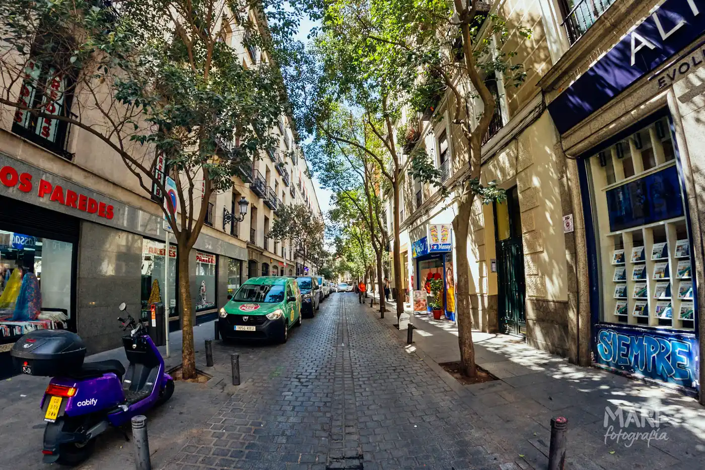 Centro de Madrid, España
