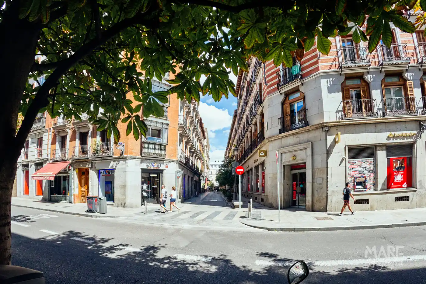 Centro de Madrid, España