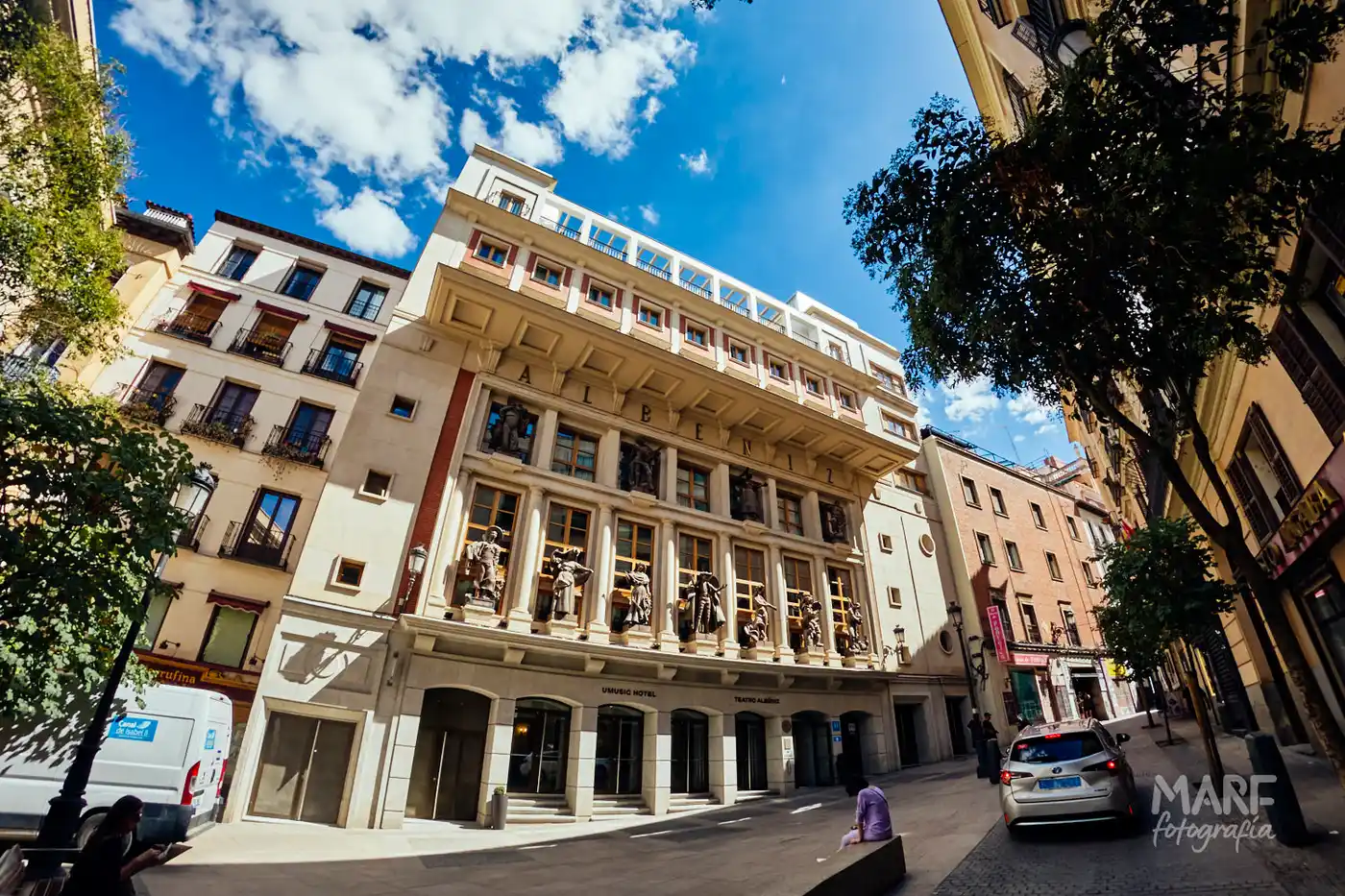 Centro de Madrid, España